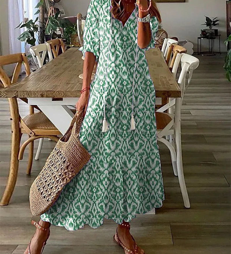 Dianna™ - Boho šaty zakrývající břicho