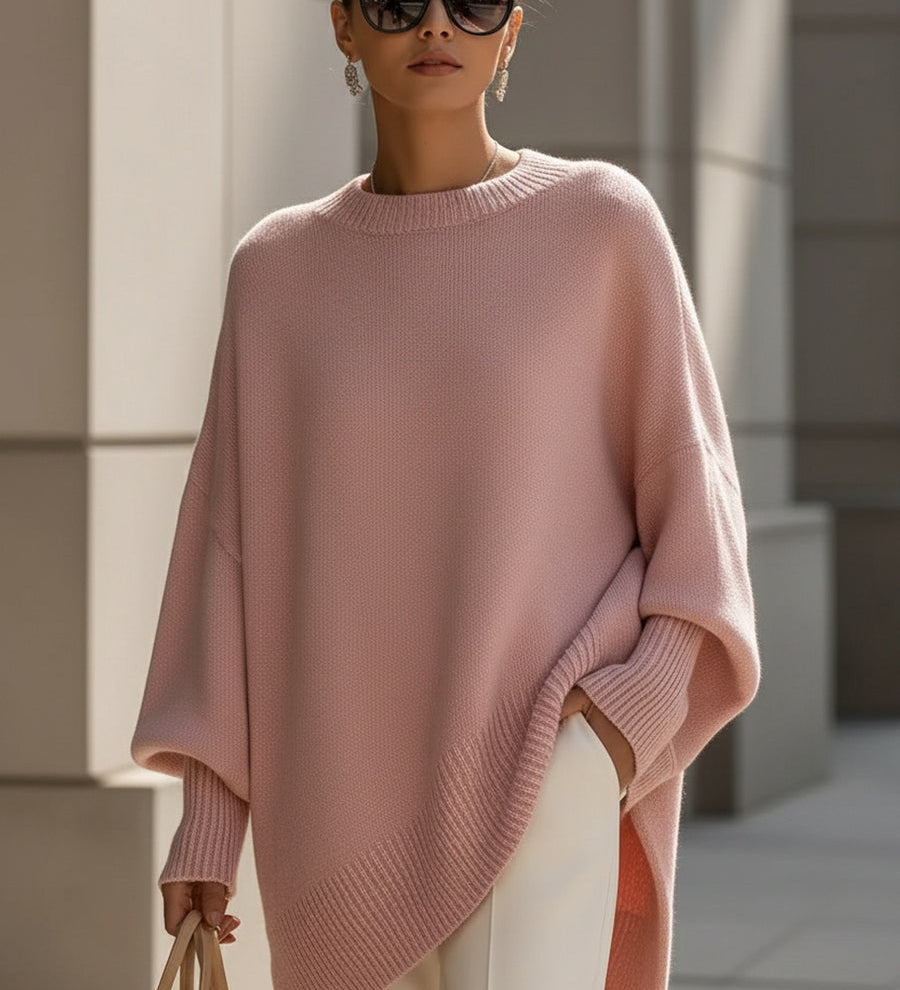 Oversize pončo Elegance bez námahy pro ženy