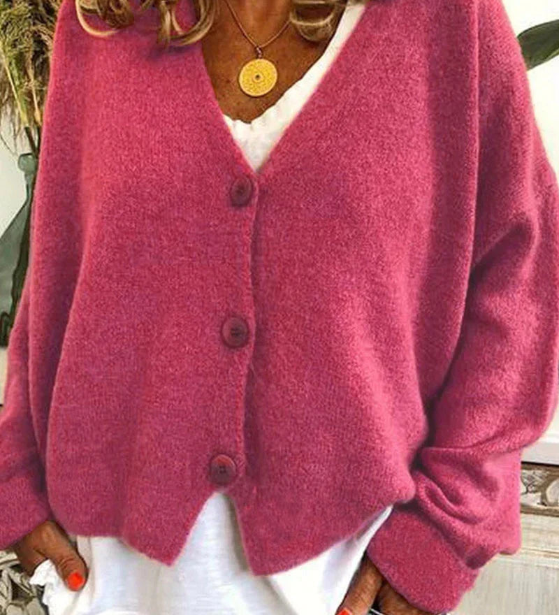 Elegantní a Pohodlný Cardigan pro Ženy – Teplý Každodenní Pletenec
