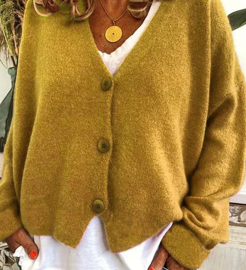 Elegantní a Pohodlný Cardigan pro Ženy – Teplý Každodenní Pletenec