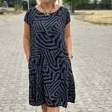 Nelia™ – Stylové Tisknuté Letní Šaty