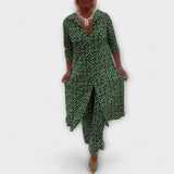 Camilla - Elegantní geometrický komplet