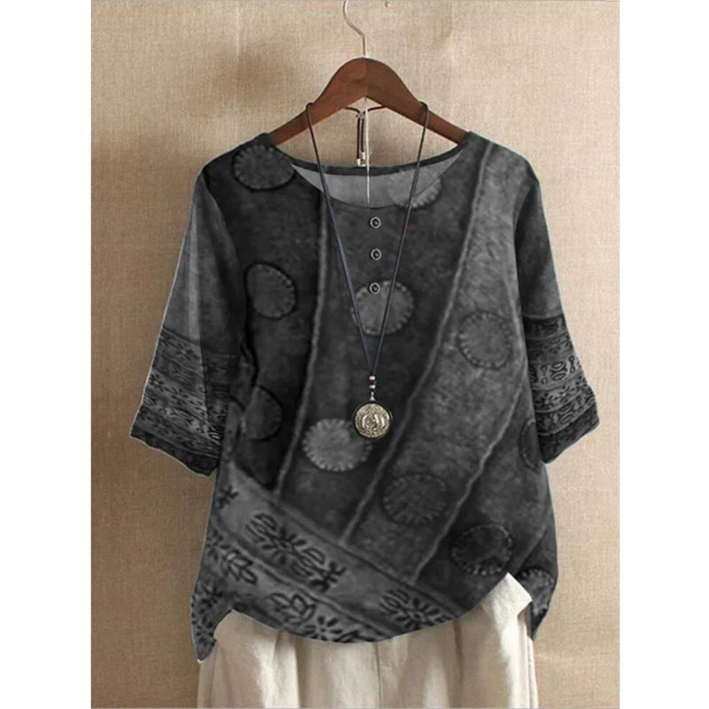 Valerie - Barevný boho top