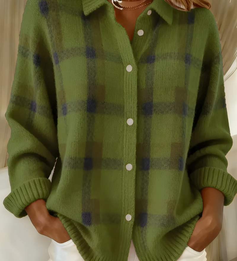 Anna™ | Pletený cardigan s pruhy