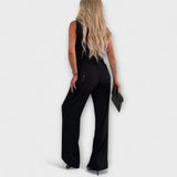 Wilhelmina - Elegantní top bez ramínek a kalhoty
