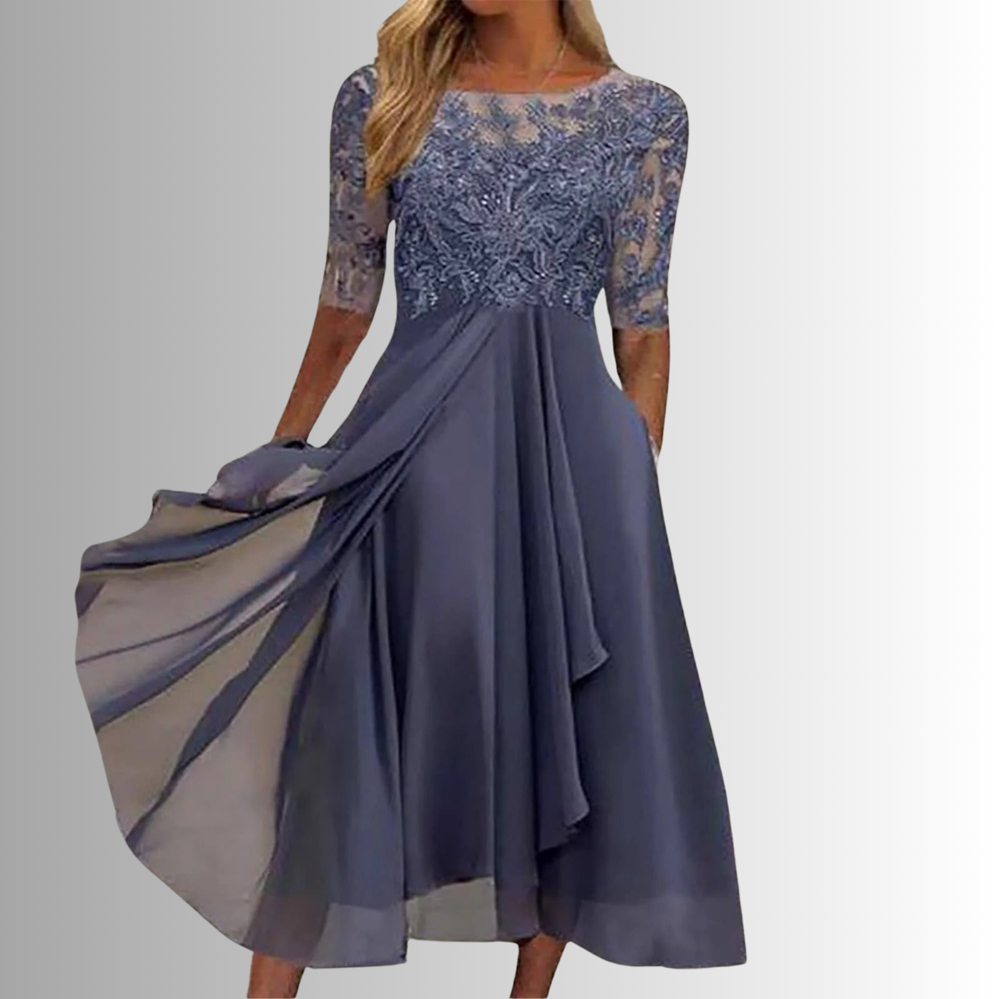 Rhonda™ - Elegantní krajkové šaty