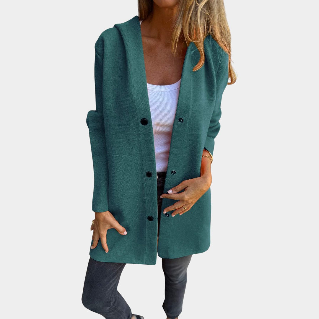 Karolína - Pohodlná bunda s knoflíky