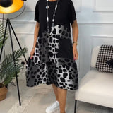 Sherlene - Šaty s leopardím potiskem