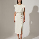 Elegantní midi šaty pro ženy – Plynulé a ženské