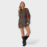 Lara | Šaty s leopardím vzorem