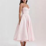 Ophira™ - Elegantní korzetové midi šaty