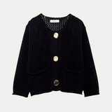 Elegantní a pohodlný pletený cardigan pro ženy