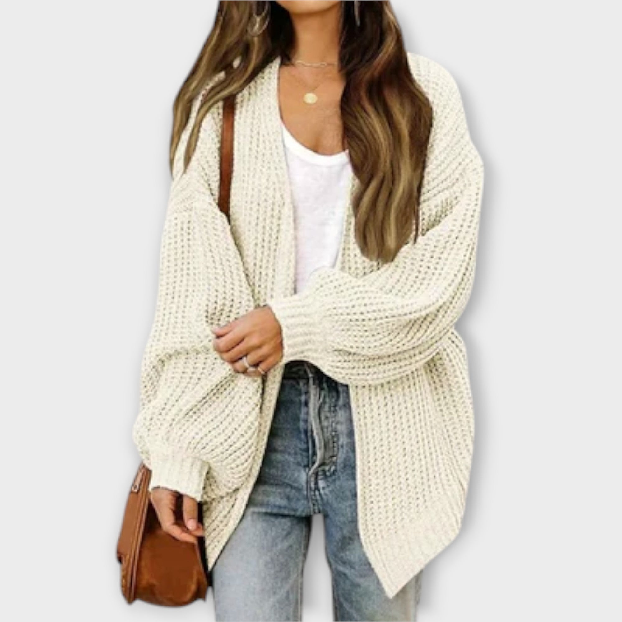 Leppa - Každodenní pletený cardigan