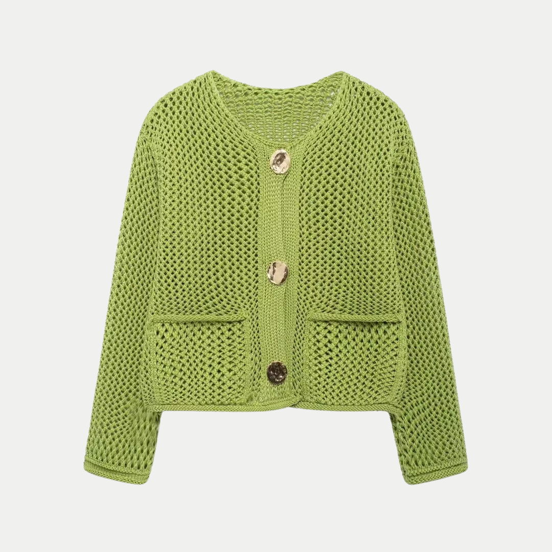 Elegantní a pohodlný pletený cardigan pro ženy