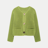 Elegantní a pohodlný pletený cardigan pro ženy