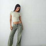 Dámské nízké džíny – Pohodlné a trendy stretch džíny