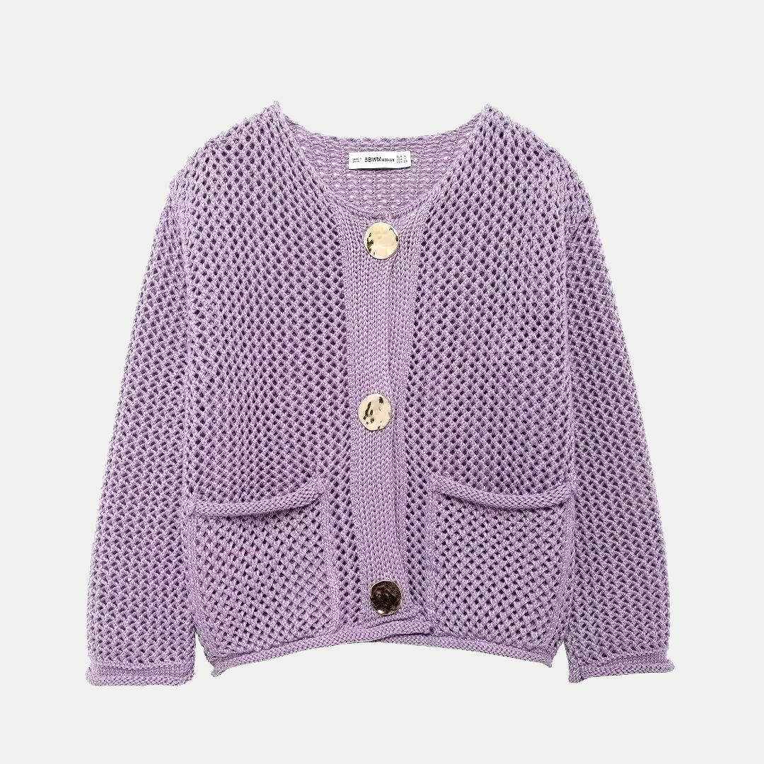 Elegantní a pohodlný pletený cardigan pro ženy