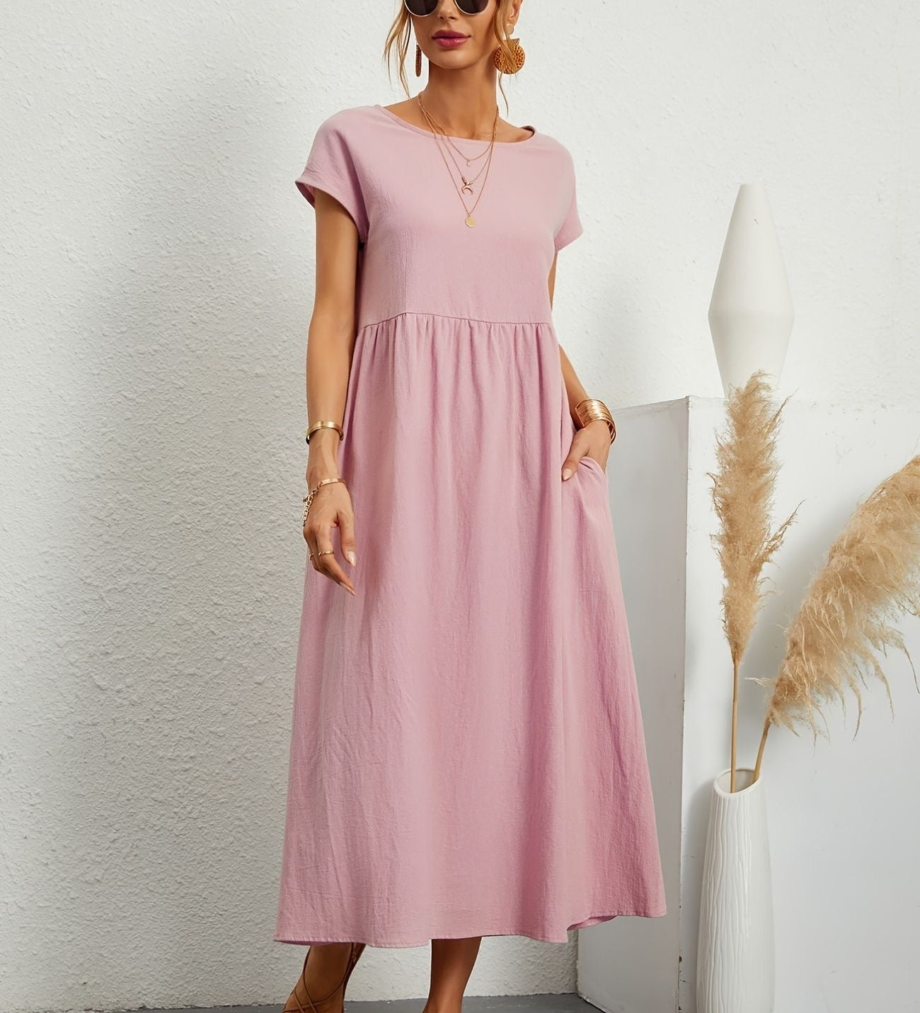 Caroline™ - Elegantní Casual Šaty