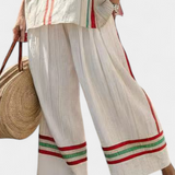 Mia – boho triko s volnými kalhotami