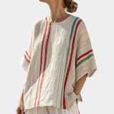 Mia – boho triko s volnými kalhotami