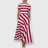 Lorie™ – Elegantní pruhované šaty