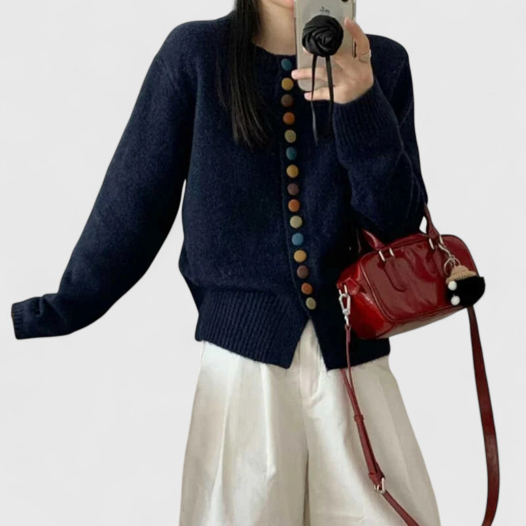 Dámský Cardigan Élégance Quotidienne