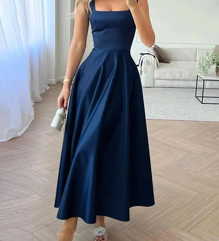 Elegantní bílé maxi šaty pro hosty na svatbu – Lichotivé, Stylové
