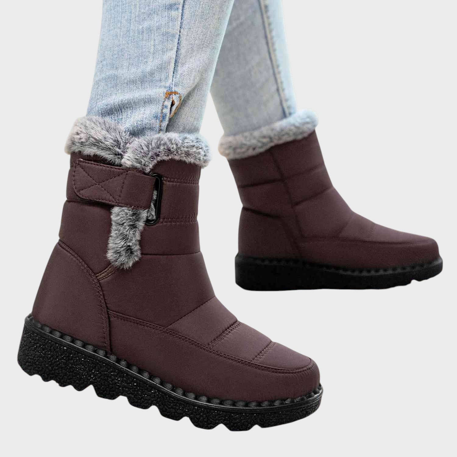 Nora | Zateplené sněhule s Velcro