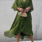 Fiorella - Elegantní šaty s výstřihem do V