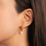 Náušnice Layla Pearl Twist