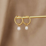 Náušnice Layla Pearl Twist