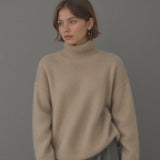Oversize rolák z kašmíru pro ženy – Jemný, teplý, elegantní a ležérní