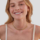 Zlatý náhrdelník Sarya Snake Chain
