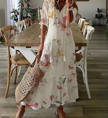 Emily™ - Boho šaty s pokrytím břicha