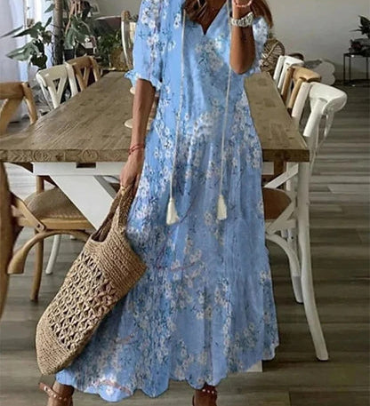 Emily™ - Boho šaty s pokrytím břicha