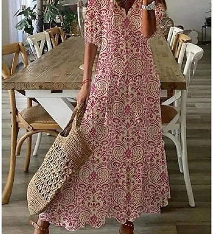 Emily™ - Boho šaty s pokrytím břicha
