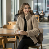 Mila | Luxusní měkká bunda se zipem